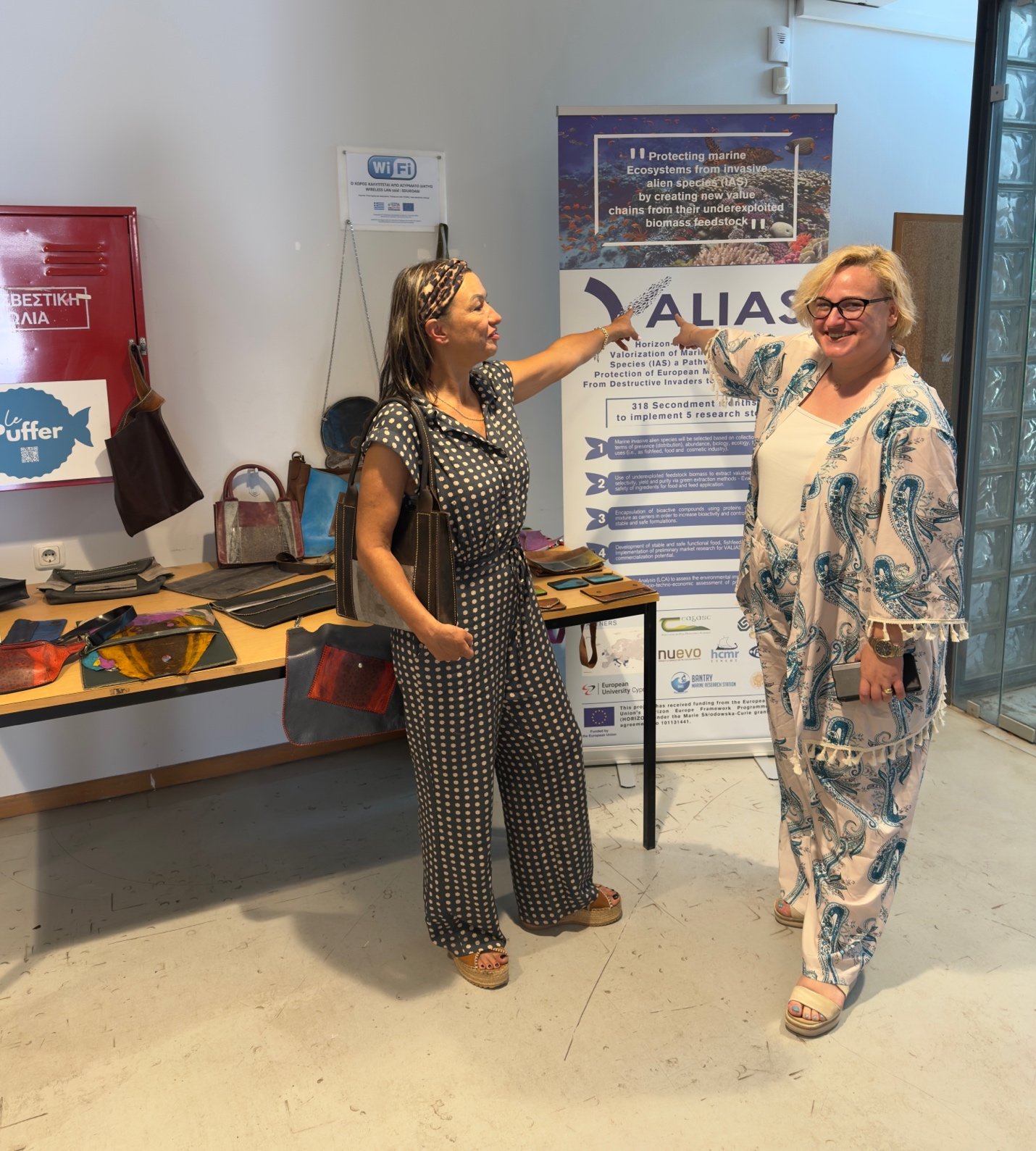 VALIAS project, focused on the circular blue economy and invasive species commercialization by Mersea Marine Consulting.